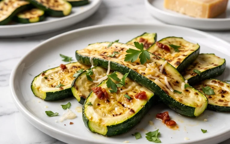 Grilled Zucchini with Parmesan