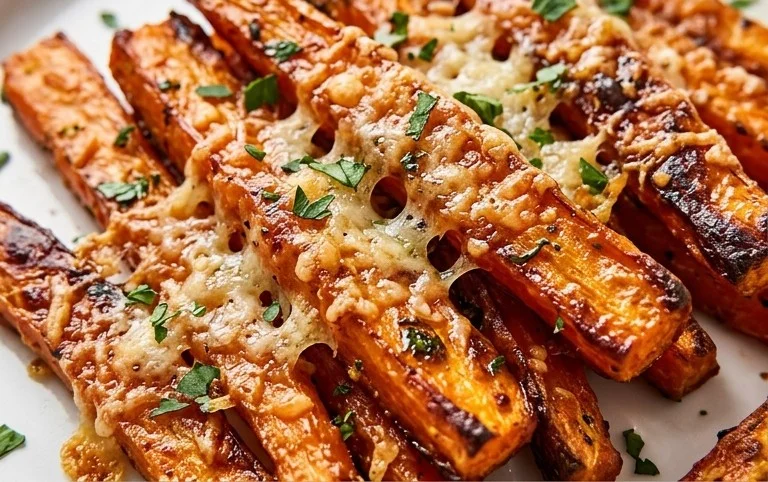 Parmesan Roasted Carrot Fries