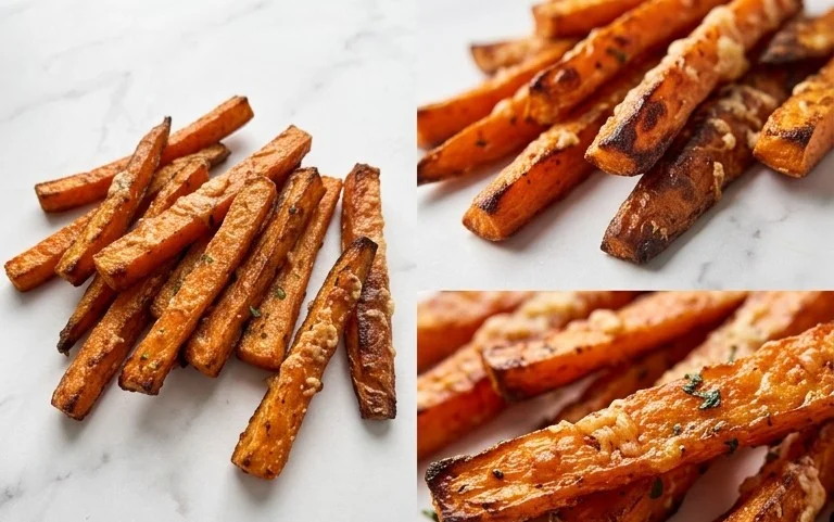 Parmesan Roasted Carrot Fries